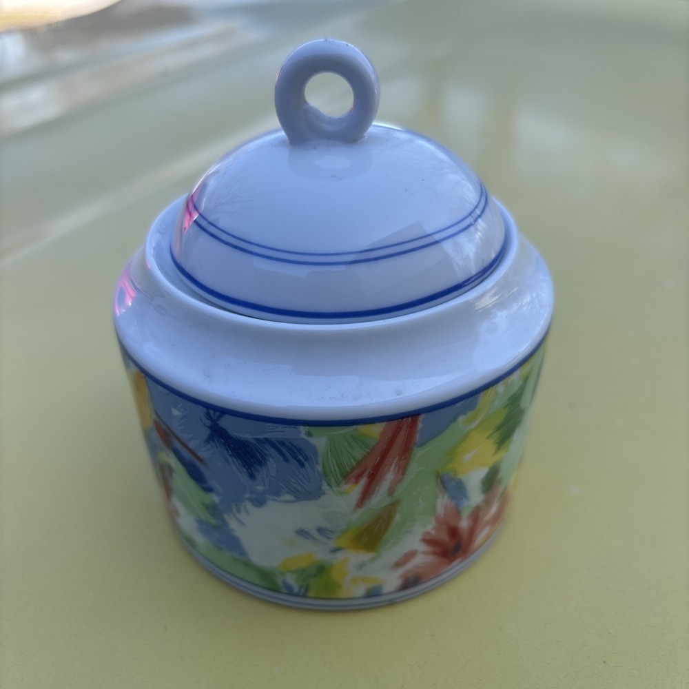 Mikasa GARDEN FLAIR M5003 Sugar Bowl & Lid